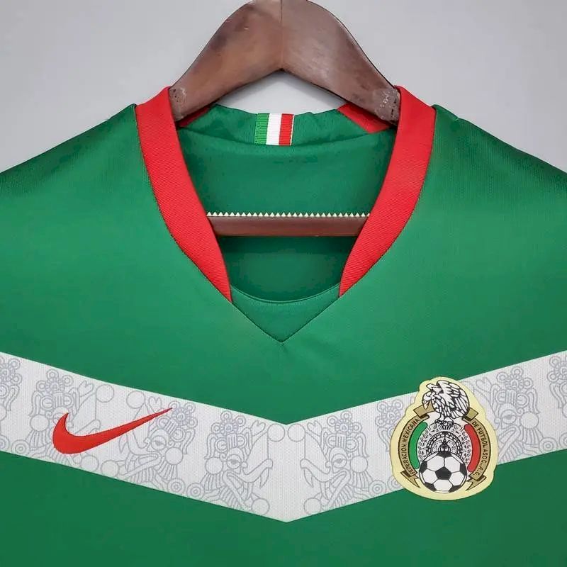 Mexico 2006 Home Retro Jersey - Image 4