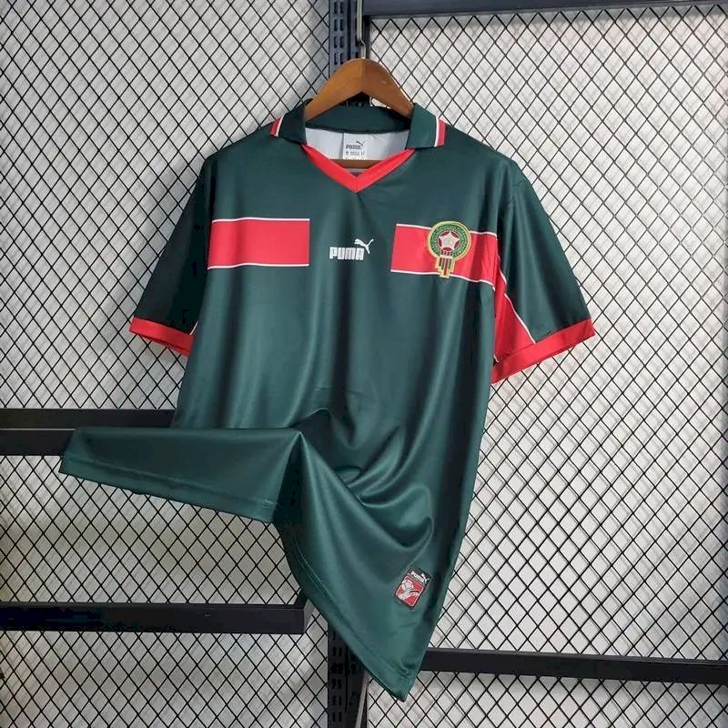 Morocco 1998 Home Retro Jersey - Image 3