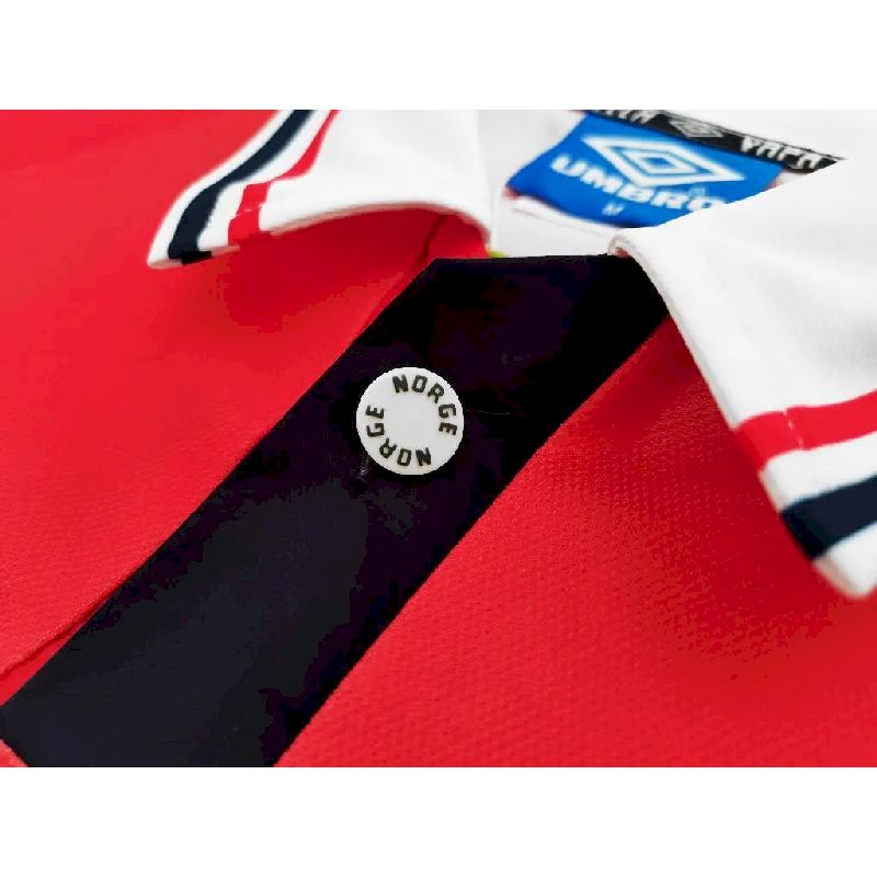 Norway 1998/99 Home Retro Jersey - Image 8