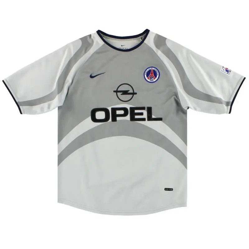 Paris Saint-Germain 2001-2002 Away Retro Jersey