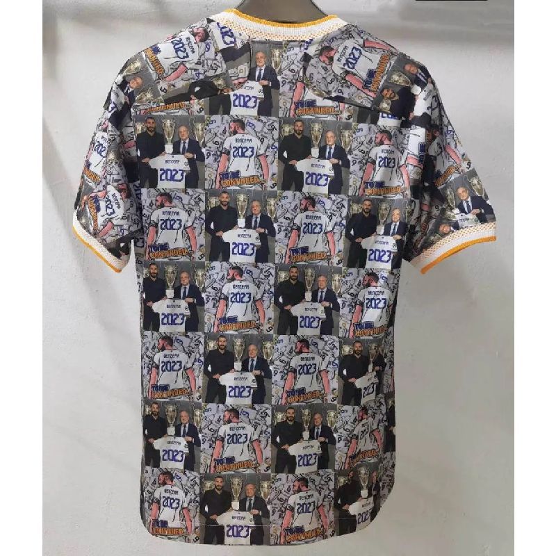 Real Madrid 2023 Benzema Jersey Player Version - Image 2