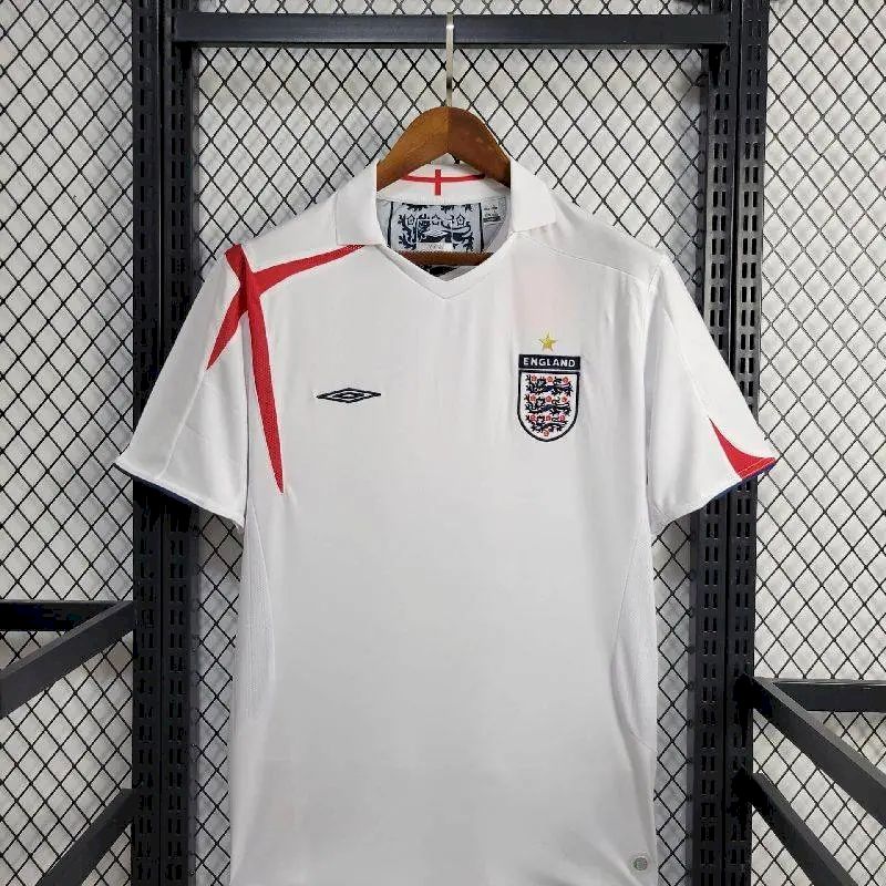 England 2005 Home Retro Jersey - Image 6