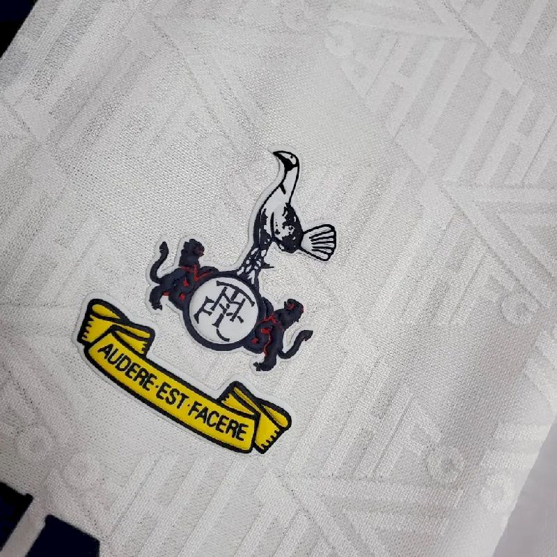 Tottenham Hotspur 1994 Home Retro Jersey - Image 5