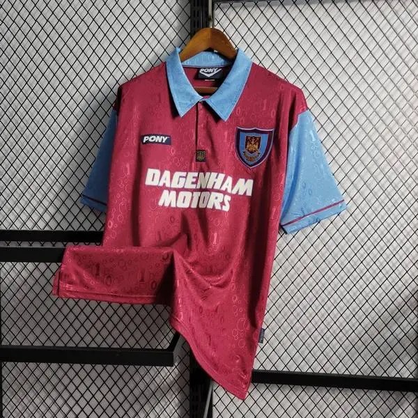 West Ham United 1995/97 Home Retro Jersey - Image 2