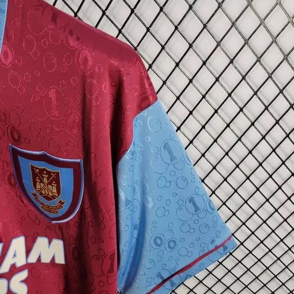 West Ham United 1995/97 Home Retro Jersey - Image 8