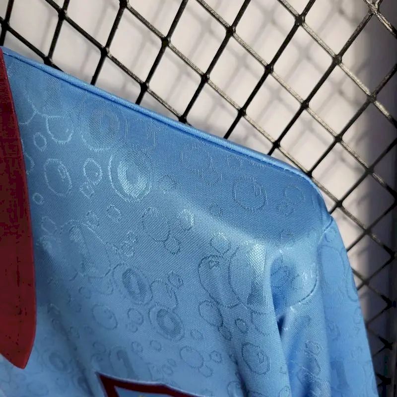 West Ham United 1995/97 Away Long Sleeves Retro Jersey - Image 5