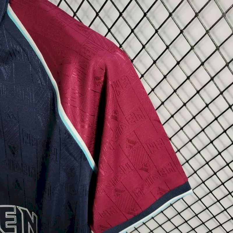 West Ham United 1999 Home Retro Jersey - Image 5