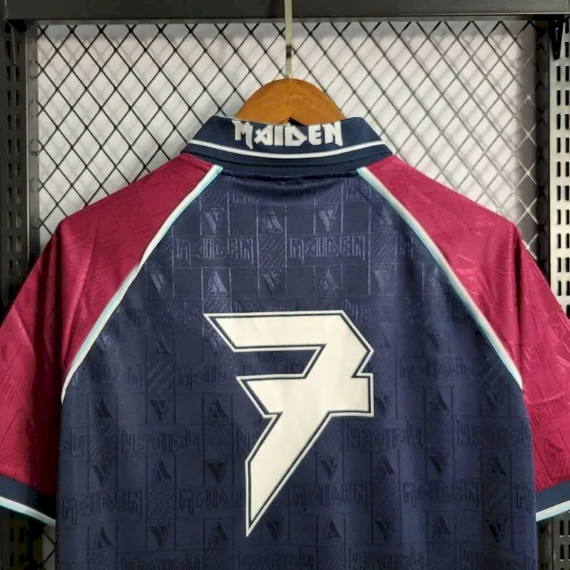 West Ham United 1999 Home Retro Jersey - Image 8