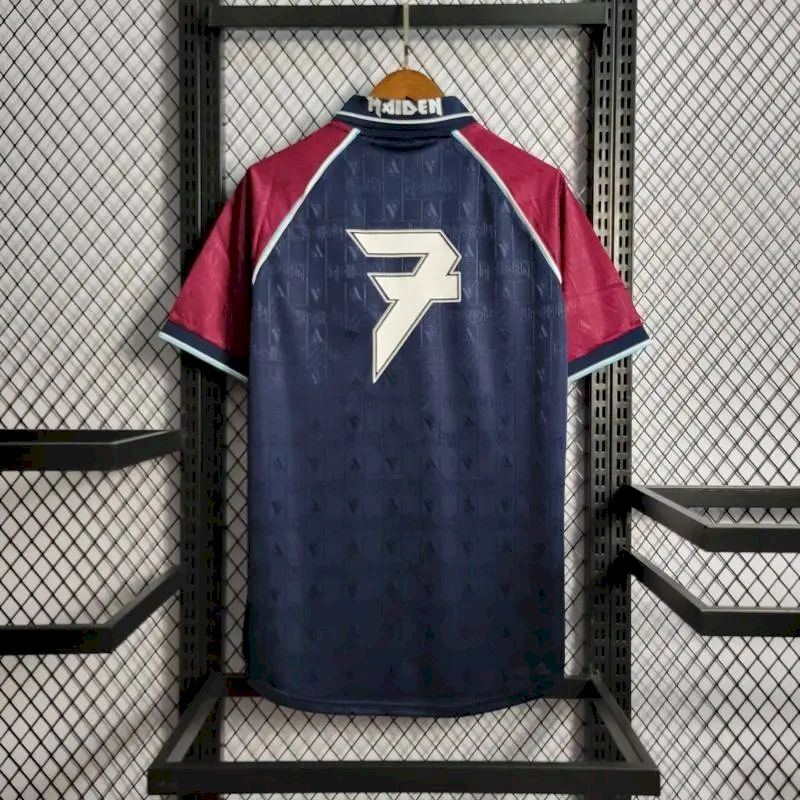 West Ham United 1999 Home Retro Jersey - Image 9