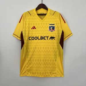 Colo Colo 2024/25 goalkeeper yellow Jersey
