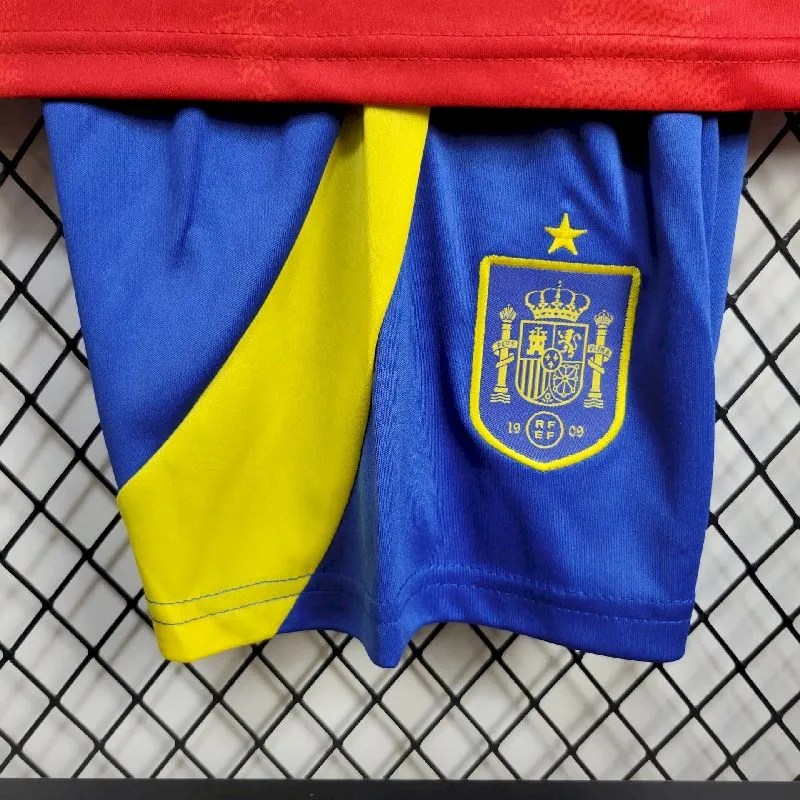 Spain 2024/25 Euro Home Kids Kit - Image 4