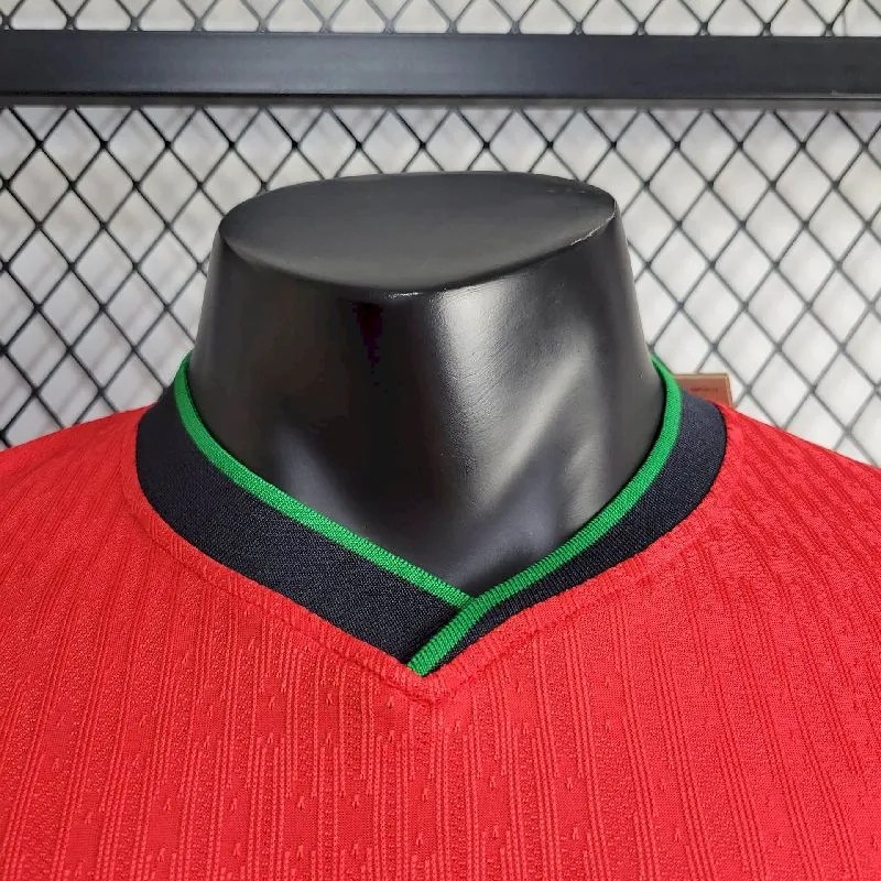 Portugal 2024/25 Euro Home Jersey Player Version - Image 8