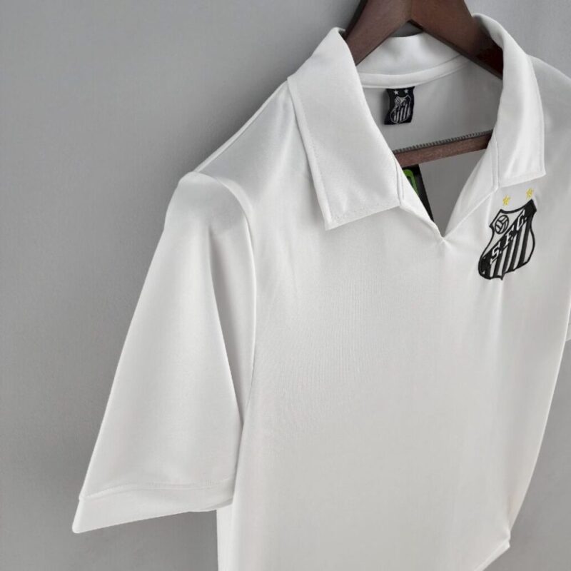 Santos 1970 home Retro Jersey - Image 7