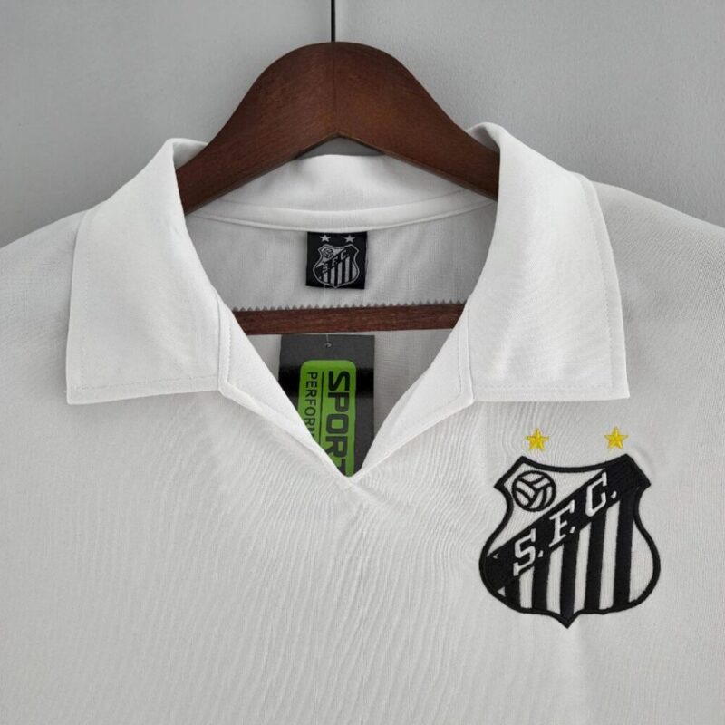 Santos 1970 home Retro Jersey - Image 8