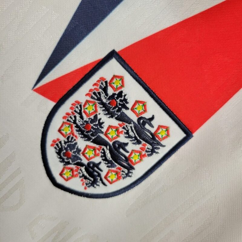 England 1992 Home Retro Jersey - Image 5