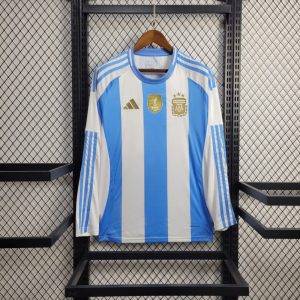 Argentina 2024/25 Home Long Sleeves Jersey