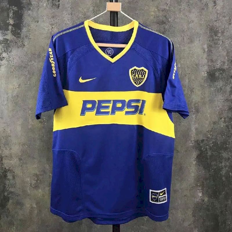 Boca Juniors 2003/2004 Home Retro Jersey