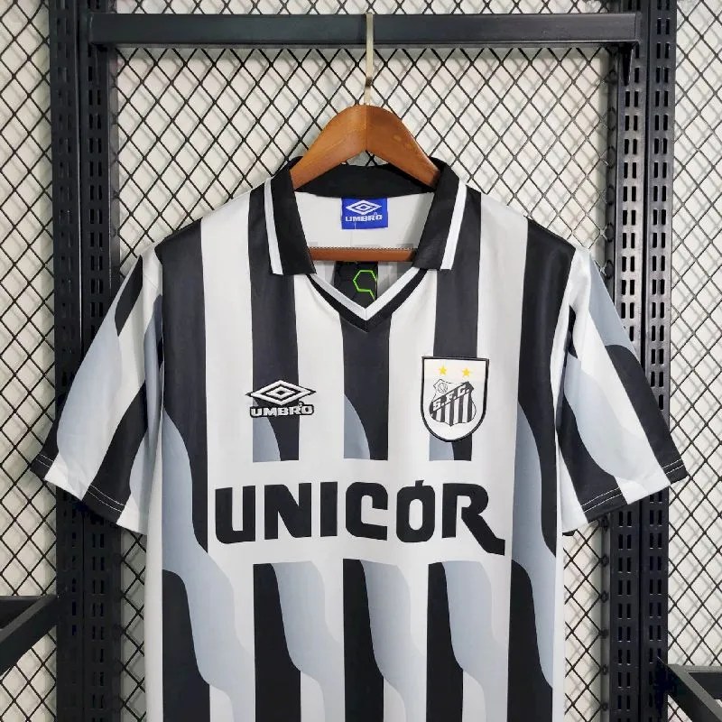 Santos 1997/98 Away Retro Jersey - Image 4