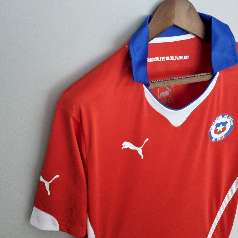 Chile 2014 Home Retro Jersey - Image 6