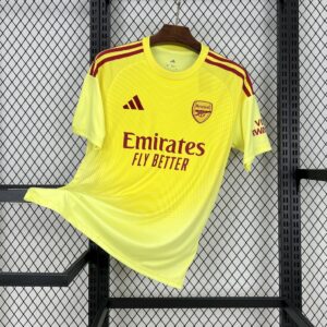 Arsenal 2025/26 Yellow goalkeeper Jersey