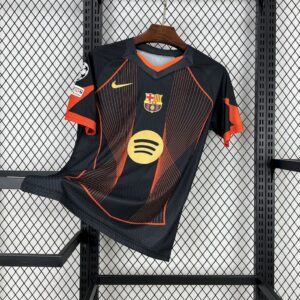 Barcelona 2025/26 black orange special edition Jersey (With Champions League)