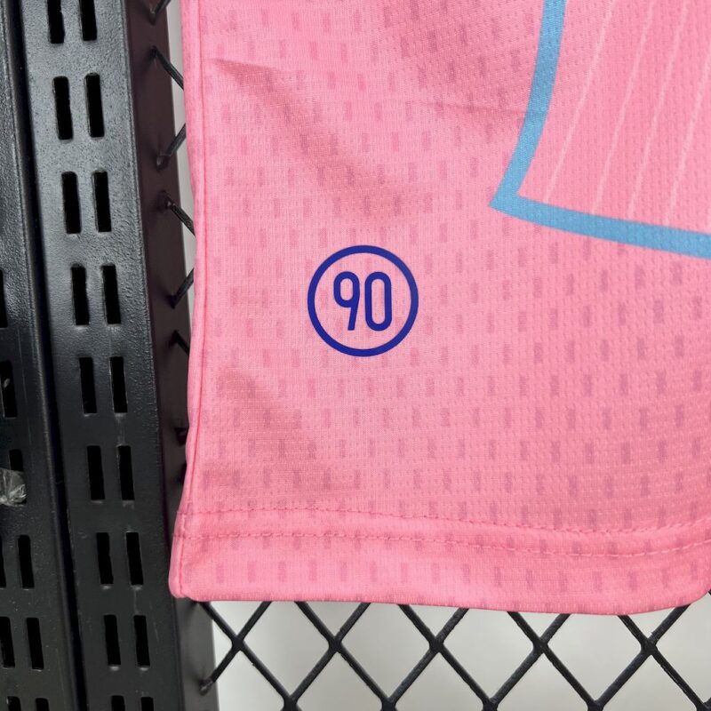 Barcelona 2025/26 pink special edition Jersey (With Champions League) - Image 3