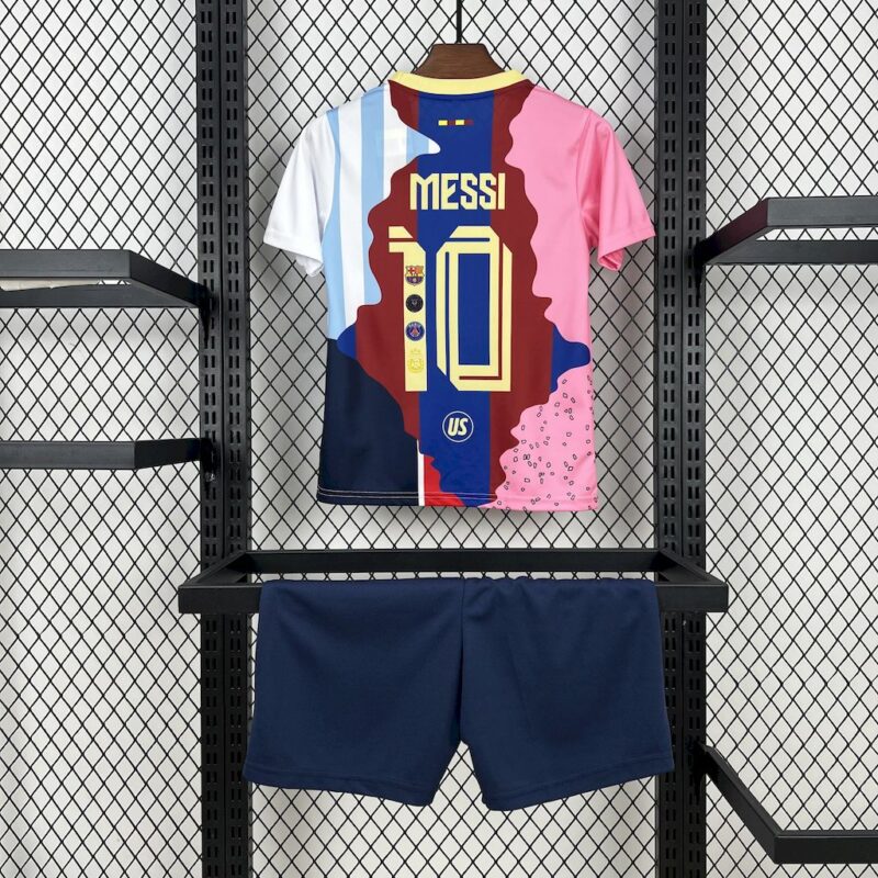 Lionel Andr¨¦s Messi Cuccitini 2025/26 all club mix Kids Kit - Image 2