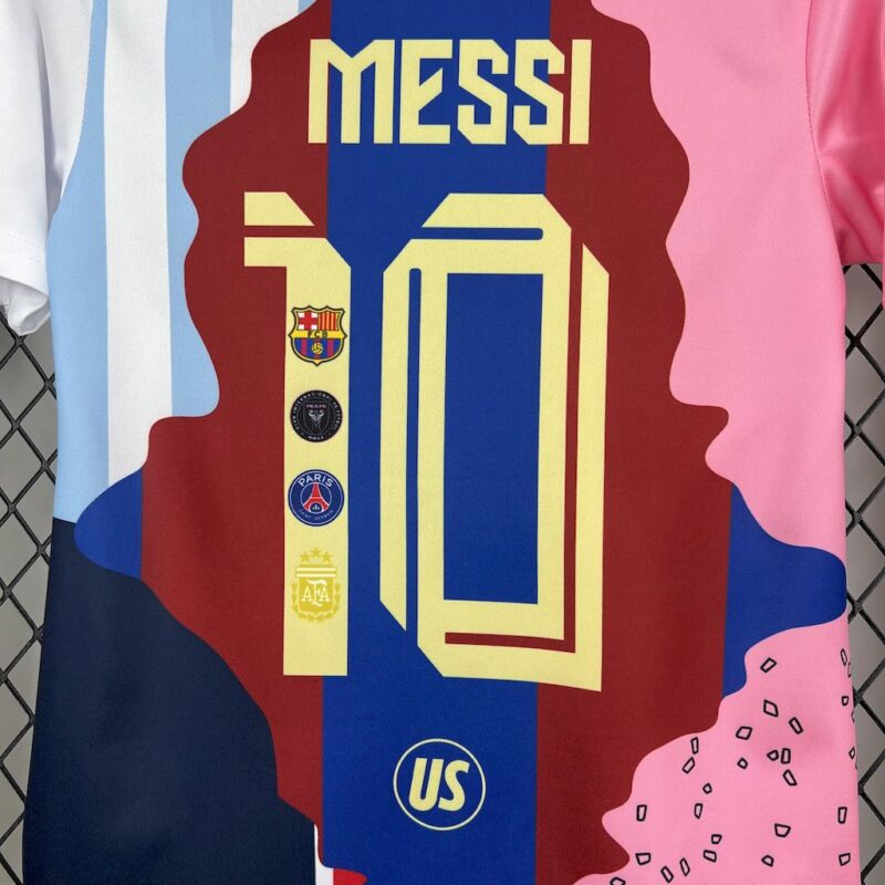 Lionel Andr¨¦s Messi Cuccitini 2025/26 all club mix Kids Kit - Image 3