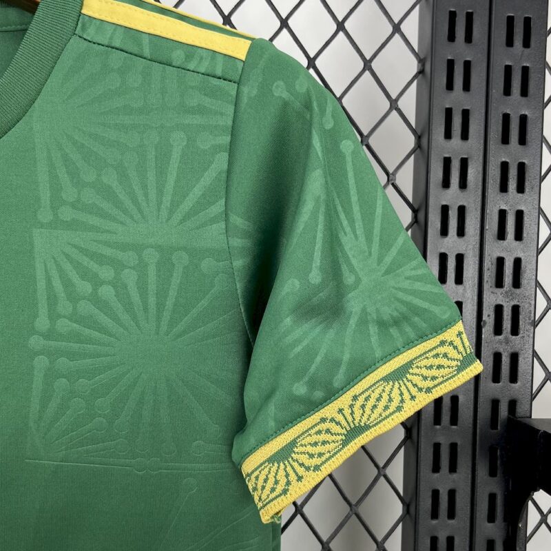 Mexico 2025/26 Gold- Green Kids Kit - Image 7
