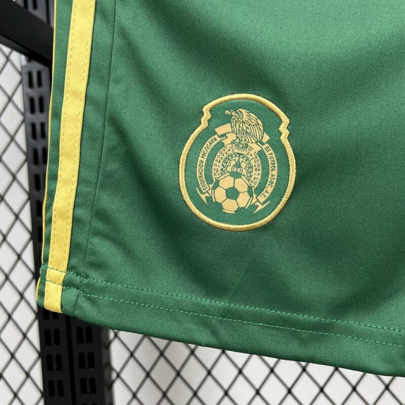 Mexico 2025/26 Gold- Green Kids Kit - Image 4