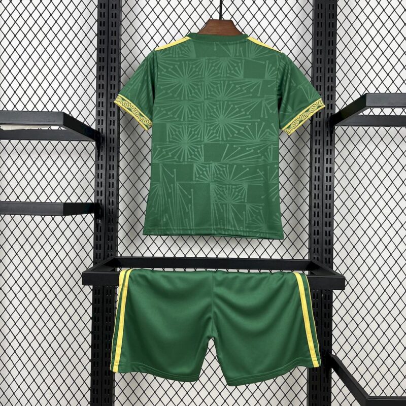 Mexico 2025/26 Gold- Green Kids Kit - Image 2