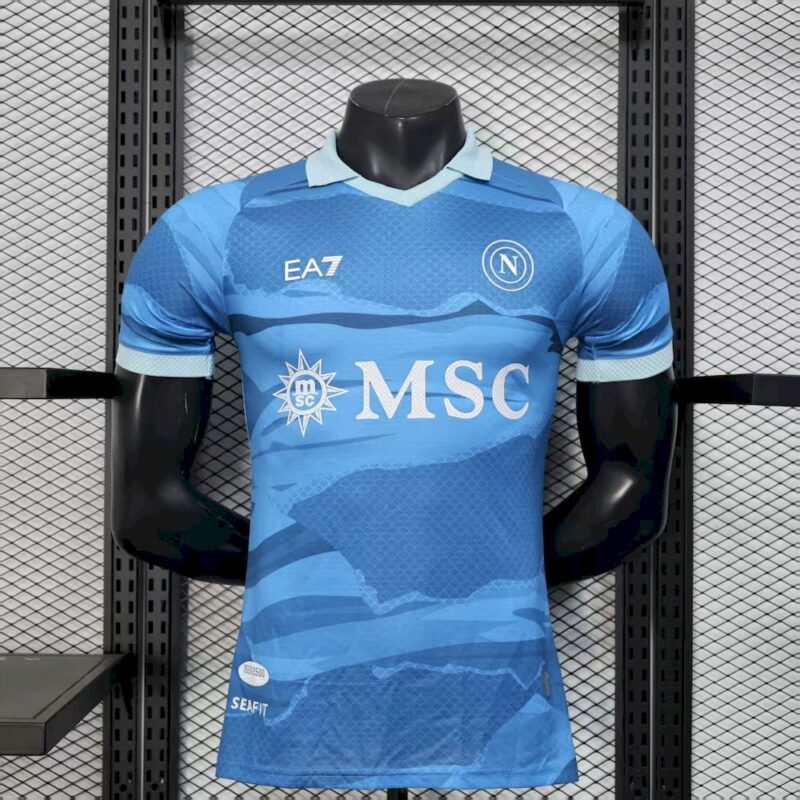 Napoli 2025/26 Partenope Jersey Player Version