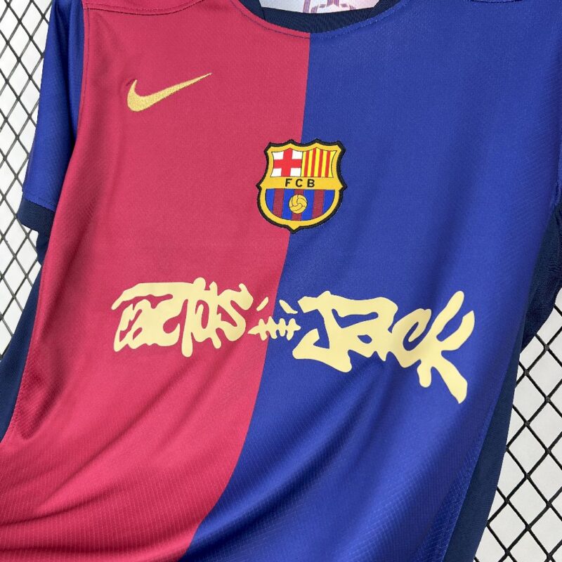 Barcelona 2024/25 Travis Scott Edition Jersey - Image 6