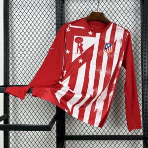 Atletico Madrid 2025/26 Pre-Match training Long Sleeves Jersey