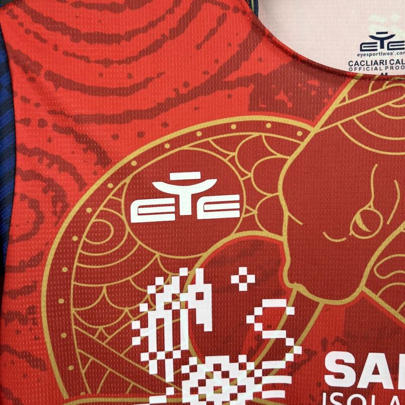 Cagliari Calcio 2024/25 Year of the Snake Limited Edition Jersey - Image 10