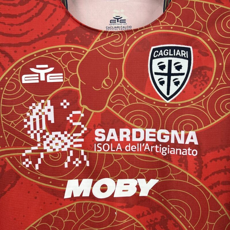Cagliari Calcio 2024/25 Year of the Snake Limited Edition Jersey - Image 8
