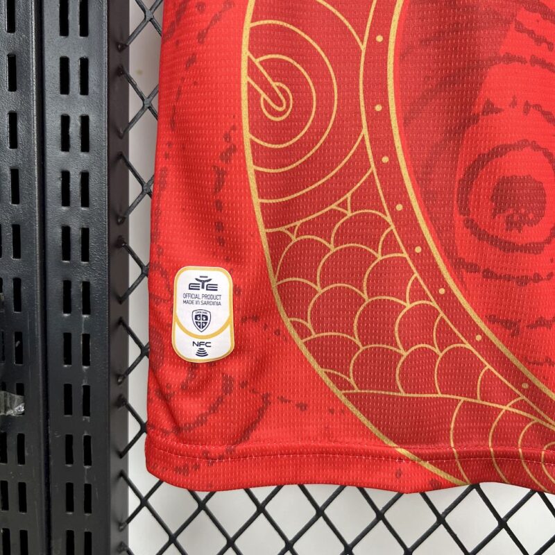Cagliari Calcio 2024/25 Year of the Snake Limited Edition Jersey - Image 7