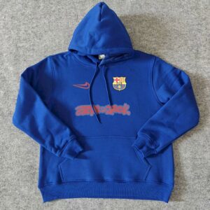 Barcelona 2025 Travis Scott Edition Dark blue Football Hoodie