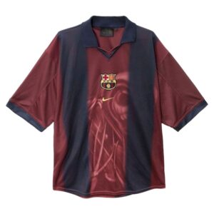 Barcelona 2000/01 Home Retro Skeleton Jersey