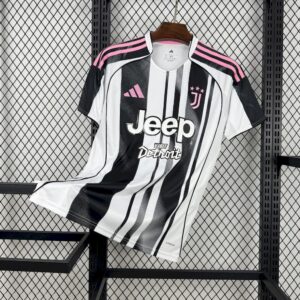 Juventus 2025/26 Home With New Sponsors Jersey