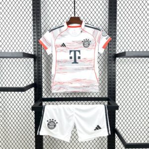 Bayern Munich 2025/26 Away Kids Kit