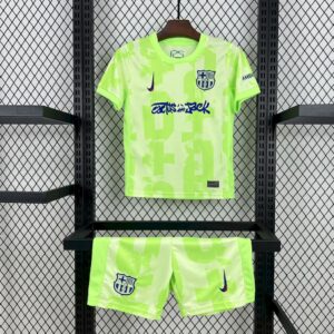 Barcelona 2024/25 Third Travis Scott Edition Kids Kit