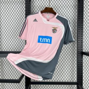 Benfica 2007/08 Away Retro Jersey (With sponsor)