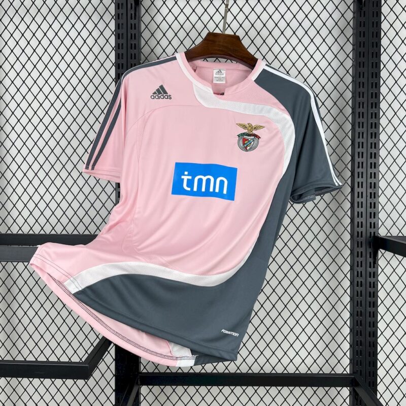 Benfica 2007/08 Away Retro Jersey (With sponsor)