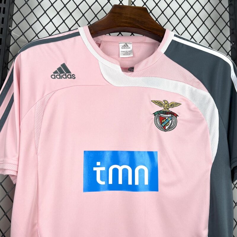 Benfica 2007/08 Away Retro Jersey (With sponsor) - Image 10