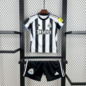 Newcastle United 2025/26 Home Kids Kit