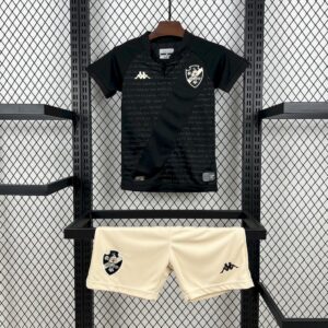 Vasco da Gama 2024/25 Black Kids Kit