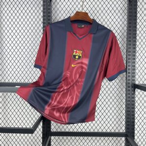 AA Barcelona 2000/01 Home Retro Skeleton Jersey