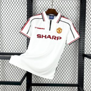 Manchester United 1998/99 White Retro Jersey