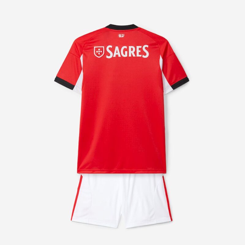 Benfica 2025/26 Home Kids Kit - Image 2